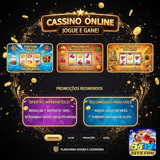 Pessoa animada recebendo bônus em cassino online