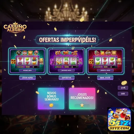 Ofertas imperdíveis de cassino no site 55yz, atraindo jogadores com grandes promoções.